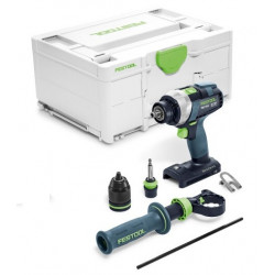 PERCEUSE-VISSEUSE 18V QUADRIVE FESTOOL TDC 18/4 I-BASIC-5,0 + SYSTAINER SYS3