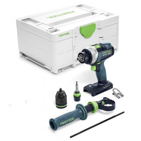 PERCEUSE-VISSEUSE 18V QUADRIVE FESTOOL TDC 18/4 I-BASIC-5,0 + SYSTAINER SYS3