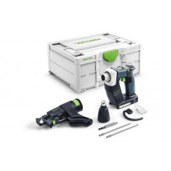 VISSEUSE POUR PLAQUISTE 18V DURADRIVE FESTOOL DWC 18-4500 BASIC - COFFRET SYSTAINER SYS3 M 187 (SANS CHARGEUR NI BATTERIE)
