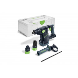 PERFORATEUR-BURINEUR SDS-PLUS 18V FESTOOL KHC 18 EB-BASIC - COFFRET SYSTAINER (SANS BATTERIE NI CHARGEUR)