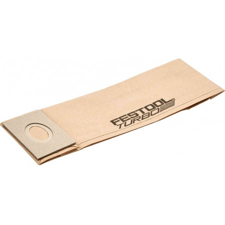 FILTRES TURBO FESTOOL TF II-RS/ES/ET - PACK DE 5 (487779)