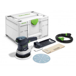 PONCEUSE EXCENTRIQUE 310W FESTOOL ETS 150 MM EQ-PLUS - COFFRET SYSTAINER SYS3 M 237