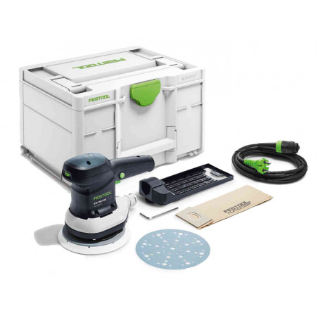 PONCEUSE EXCENTRIQUE 310W FESTOOL ETS 150/3 EQ-PLUS - COFFRET SYSTAINER SYS 3