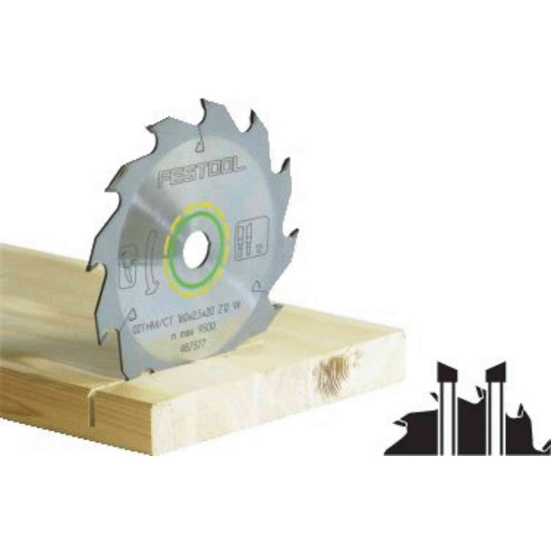 LAME DE SCIE CIRCULAIRE FESTOOL WOOD STANDARD HW 210X2,6X30 W18