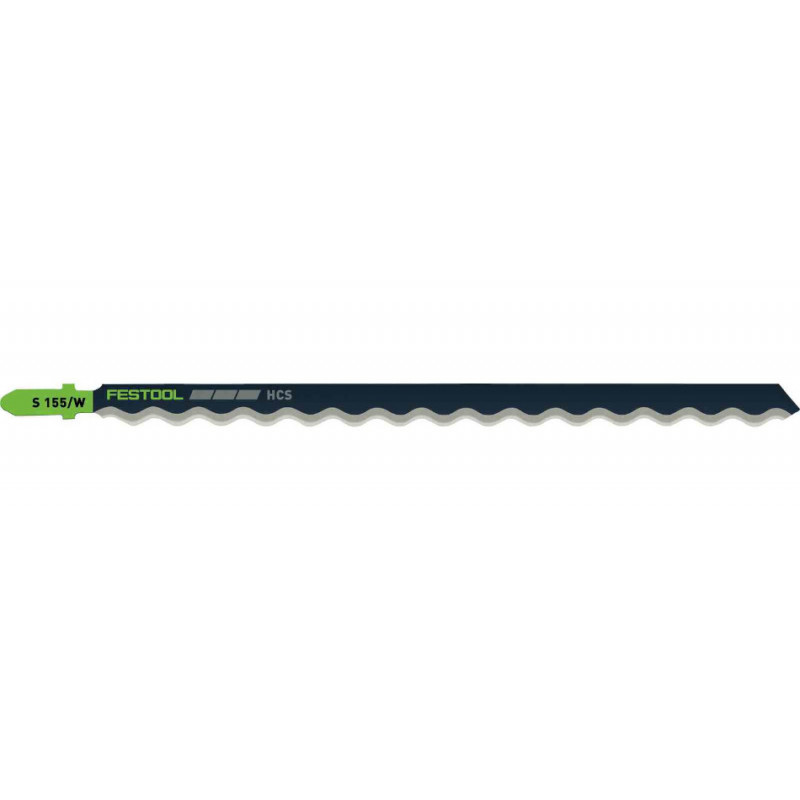 LAME DE SCIE SAUTEUSE FESTOOL S 155/W/3 POUR MATÉRIAUX DE CONSTRUCTION ET ISOLATION - 204345