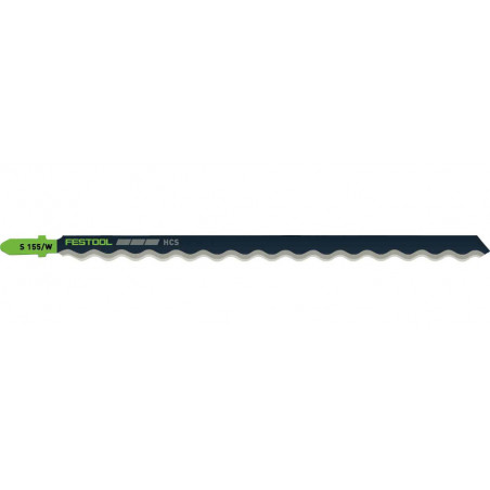 LAME DE SCIE SAUTEUSE FESTOOL S 155/W/3 POUR MATÉRIAUX DE CONSTRUCTION ET ISOLATION - 204345