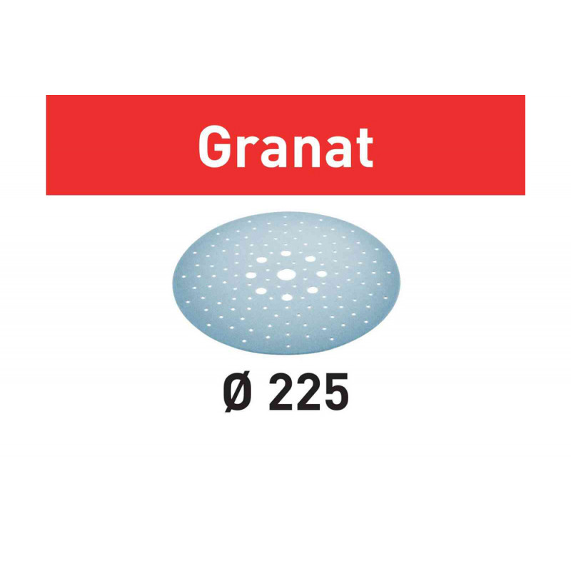 DISQUE ABRASIF FESTOOL GRANAT STF D225/128 P120 GR/25