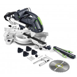 SCIE À ONGLETS RADIALE 1200W FESTOOL KAPEX KS 60 E-SET