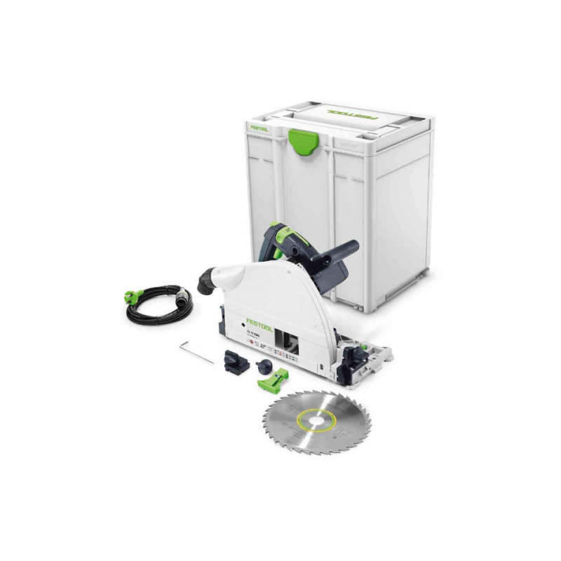 SCIE CIRCULAIRE PLONGEANTE 1600W FESTOOL TS 75 EBQ-PLUS - COFFRET SYSTAINER