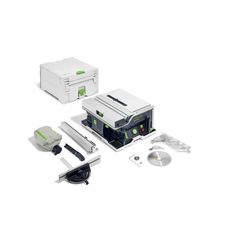 SCIE CIRCULAIRE SUR TABLE 2X18V FESTOOL CSC SYS 50 EBI-BASIC (SANS BATTERIE NI CHARGEUR)
