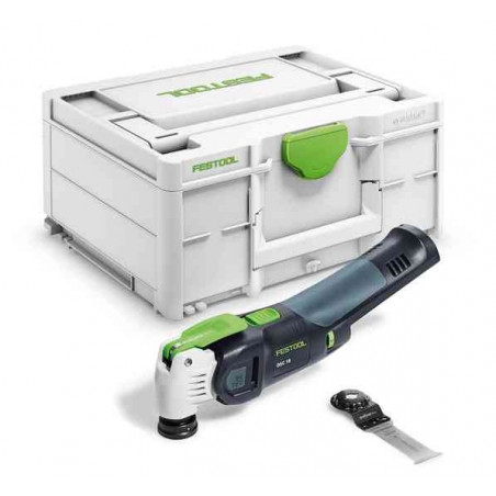 SCIE OSCILLANTE 18V FESTOOL VECTURO OSC 18 E-BASIC (SANS BATTERIE NI CHARGEUR) - COFFRET SYSTAINER