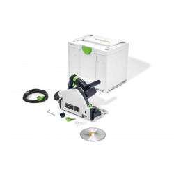 SCIE PLONGEANTE 1200W FESTOOL TS 55 FEBQ-PLUS - COFFRET SYSTAINER³