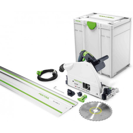 SCIE PLONGEANTE 1400W FESTOOL TS 75 EBQ-PLUS-FS - COFFRET SYSTAINER