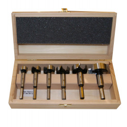 ENSEMBLE DE 6 MÈCHES FORSTNER FISCH WAVE CUTTER