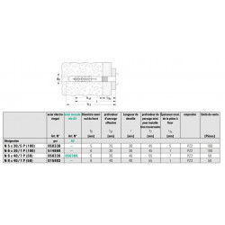 CHEVILLE À FRAPPER FISCHER N EN NYLON