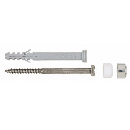 KIT DE FIXATIONS FISCHER S 8 RD POUR WC ET BIDETS