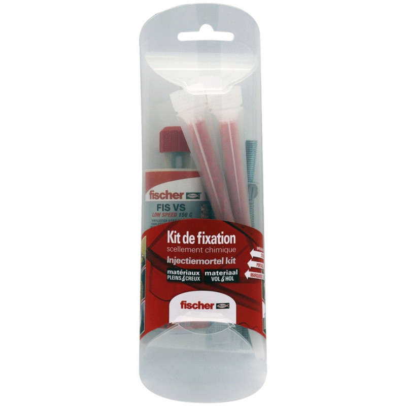 KIT DE SCELLEMENT CHIMIQUE FISCHER FIS VS 150 ML - RÉF 26376