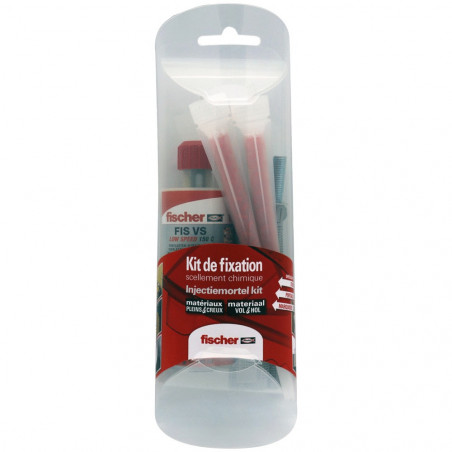 KIT DE SCELLEMENT CHIMIQUE FISCHER FIS VS 150 ML - RÉF 26376