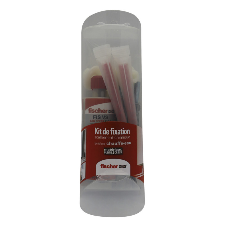 KIT DE SCELLEMENT CHIMIQUE FISCHER POUR CHAUFFE-EAU - RÉF. 26375