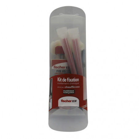KIT DE SCELLEMENT CHIMIQUE FISCHER POUR CHAUFFE-EAU - RÉF. 26375