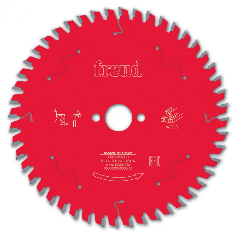 LAME DE SCIE CIRCULAIRE POUR BOIS FREUD