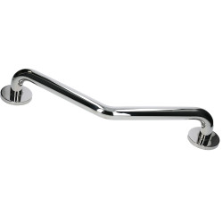 BARRE DE RELÈVEMENT PMR GARIS CHROMÉE BRILLANTE D 32 MM