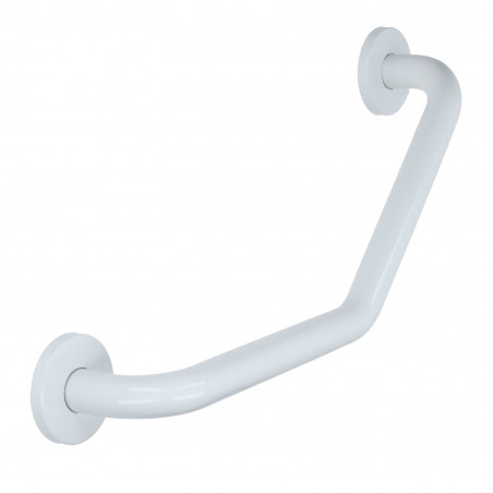 BARRE DE RELÈVEMENT PMR GARIS D32 EN ÉPOXY BLANC