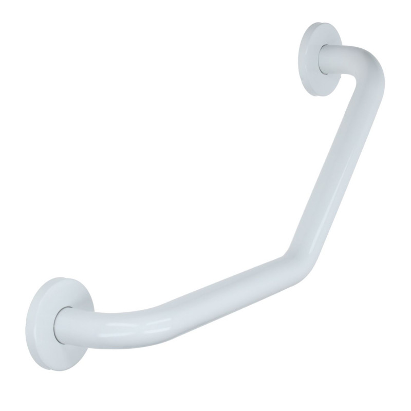 BARRE DE RELÈVEMENT PMR GARIS D32 EN ÉPOXY BLANC