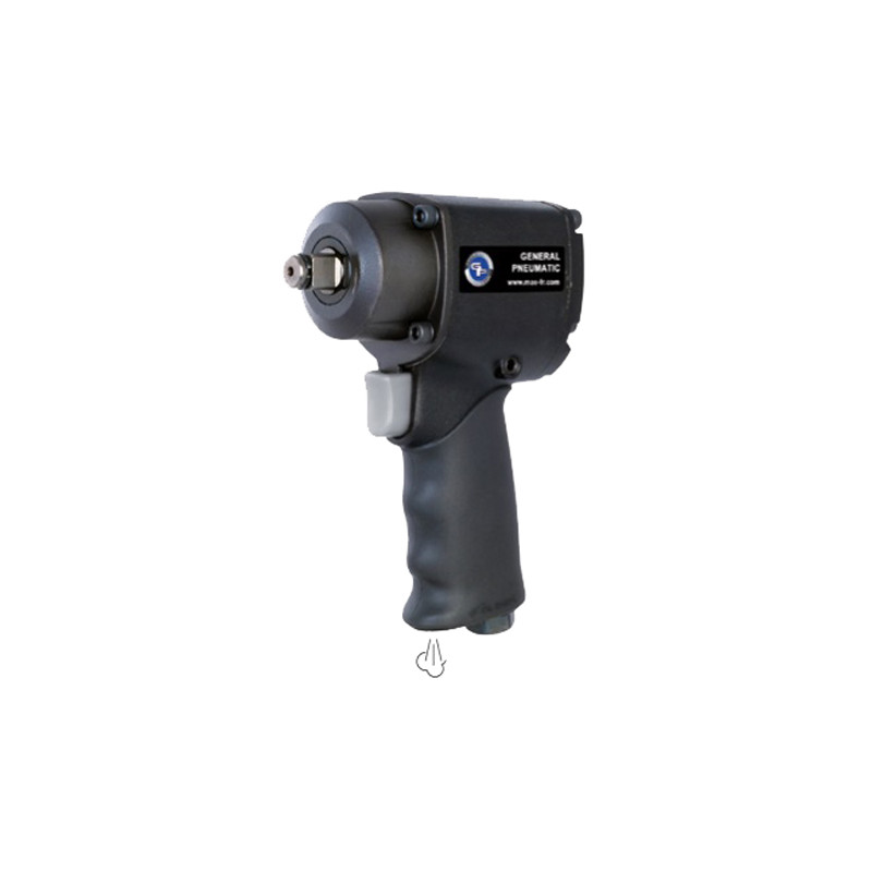 CLÉ À CHOC PNEUMATIQUE 1/2'' GÉNÉRAL PNEUMATIC 678 NM - GP1313