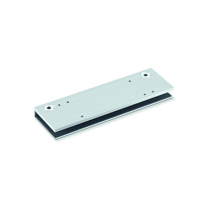 PLAQUE DE MONTAGE GEZE POUR PORTE EN VERRE TS 3000 EV1 - RÉF. 014 835