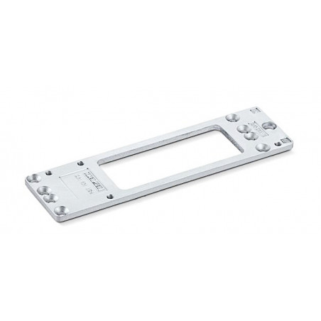 PLAQUE DE MONTAGE POUR FERME-PORTE GEZE TS 2000 NV/NV BC - RÉF. 126234