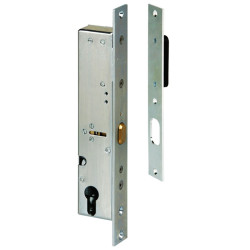 SERRURE MOTORISÉ À ENCASTRER COUPURE AXE CANON 50 MM AVEC CORDON 3 M