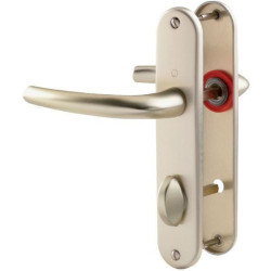 ENSEMBLE SAN DIEGO PETITES PLAQUES ALUMINIUM HOPPE EA70