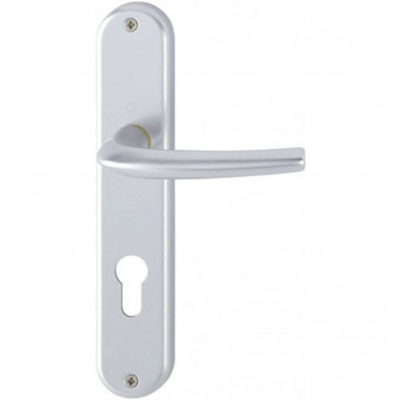 ENSEMBLE SAN DIEGO PETITES PLAQUES ALUMINIUM HOPPE EA73