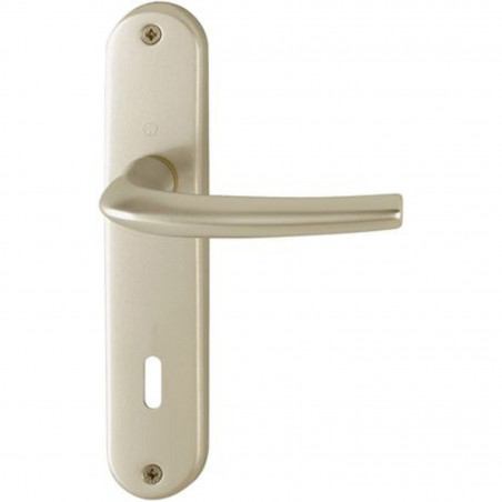 ENSEMBLE SAN DIEGO PETITES PLAQUES ALUMINIUM HOPPE EA74