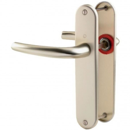 ENSEMBLE SAN DIEGO PETITES PLAQUES ALUMINIUM HOPPE EA76