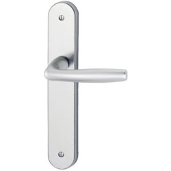 ENSEMBLE SAN DIEGO PETITES PLAQUES ALUMINIUM HOPPE EA77