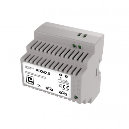 ALIMENTATION À DÉCOUPAGE RAIL DIN AVEC PROTECTION PTC HERACLES