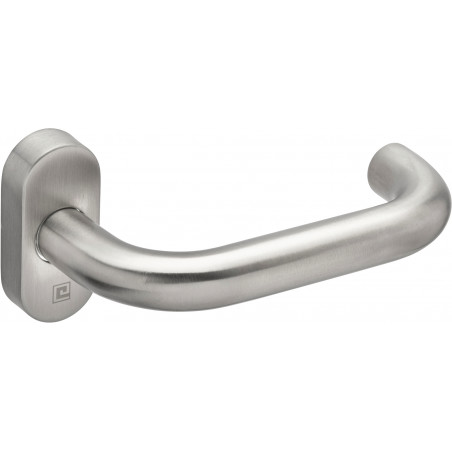 BÉQUILLE DOUBLE INOX SUR ROSACE ÉTROITE JADE 1294 HERACLES