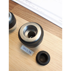 BUTOIR DE SOL INOX HÉRACLÈS SÉRIE 3643, Ø26,5 MM X H43 MM