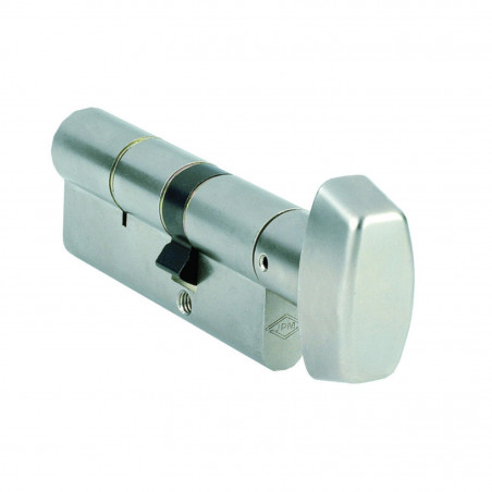CYLINDRE DE SERRURE EUROPÉEN CISA 5 GOUPILLES EN LAITON NICKELÉ