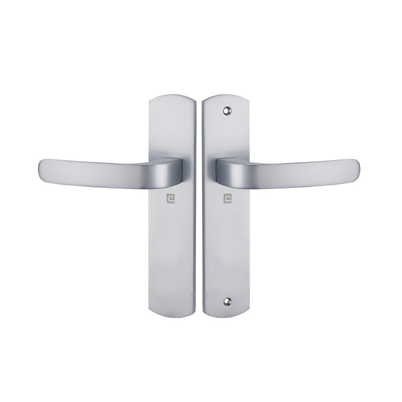 ENSEMBLE DE POIGNÉES ELFE HOME HÉRACLÈS, ENTRAXE 165 MM, FINITION CHROMÉ MAT, PETITES PLAQUES