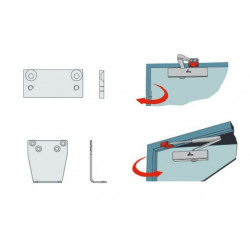 PLAQUE DE SUPPORT POUR BRAS STANDARD HR150/200/300 HERACLES