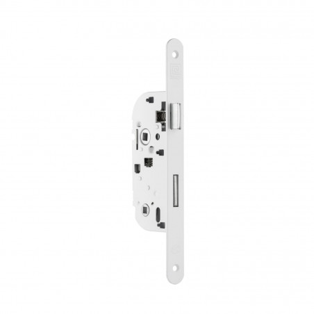 SERRURE À LARDER MONOPOINT ÉTROITE L100-NF AXE 40 MM BLANC HERACLES