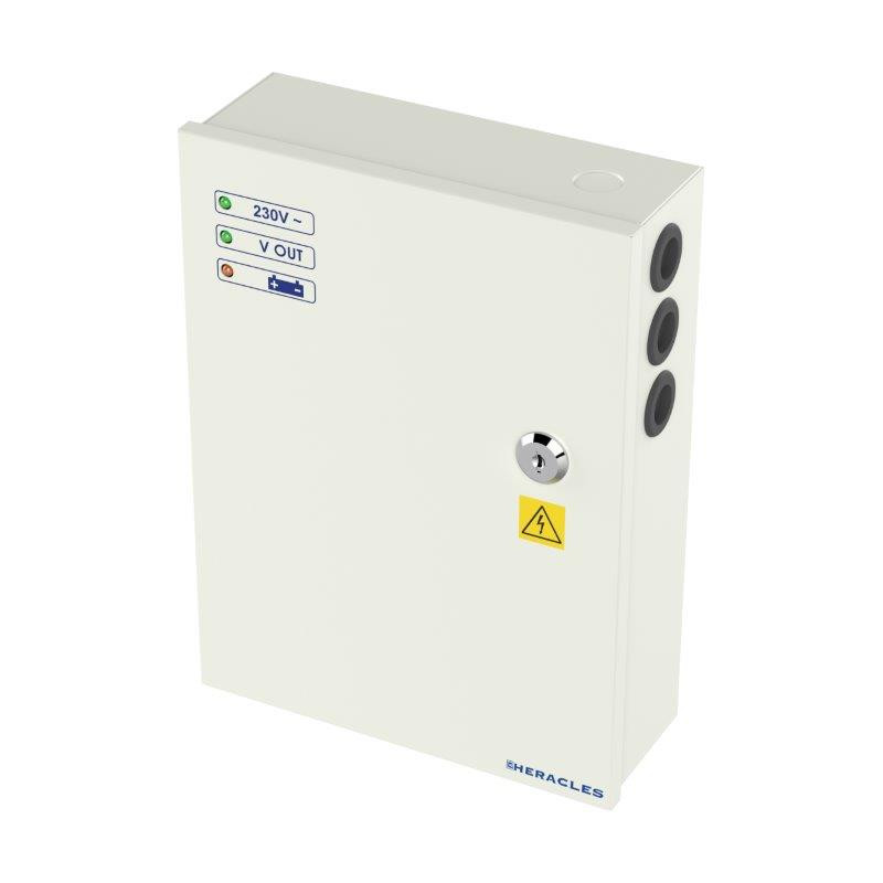 SYSTÈME D'ALIMENTATION DE SECOURS 12V DC AVEC RELAIS DE DÉFAUT HERACLES ALIM1224S