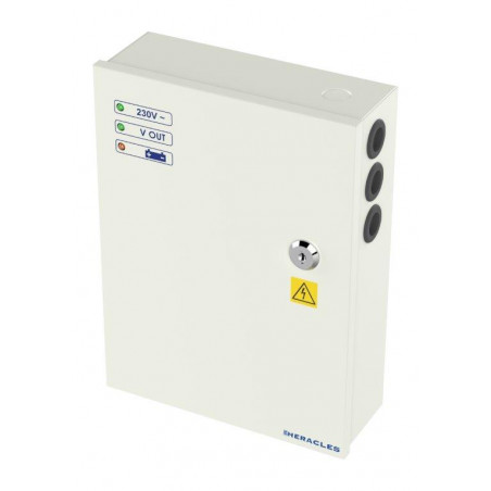 SYSTÈME D'ALIMENTATION DE SECOURS 12V DC AVEC RELAIS DE DÉFAUT HERACLES ALIM1224S