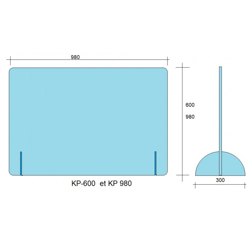 VITRE DE PROTECTION HÉRACLÈS PVC 5MM