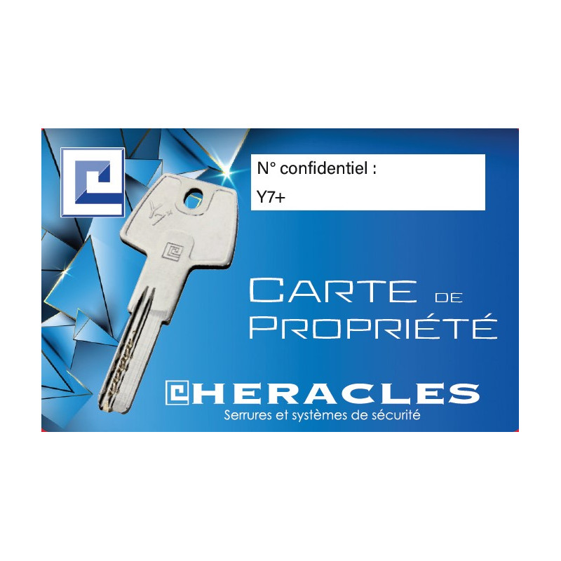 VERROU À BOUTON HERACLES Y7+