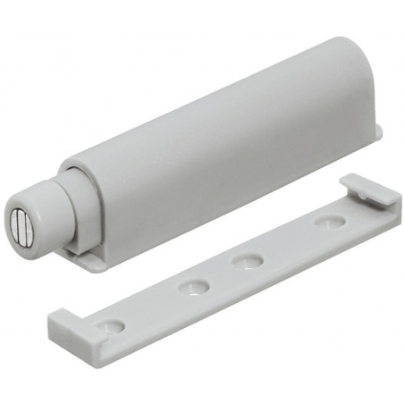 LOQUETEAU MAGNÉTIQUE À PRESSION HAFELE EN PLASTIQUE GRIS - MODÈLE 356.01.550