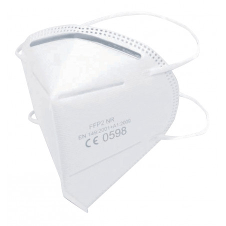 MASQUES PLIABLES JETABLES 4 PLIS FFP2 NR CE EN149 BFE95% HANGER SAFE